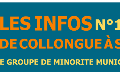 Les Infos De Collongue à Simiane Lettre n°12